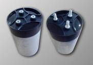 AC output filter capacitor (Cylindrical aluminum case, Delta connection，Threaded hole/male terminal