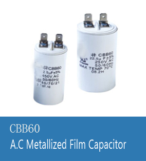 CBB60 A.C Metallized Film Capacitor